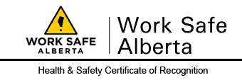Work Safe Alberta Logo and information